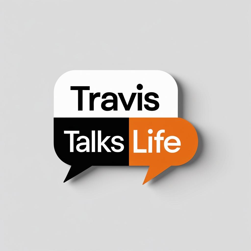 Travis Talks Life Logo